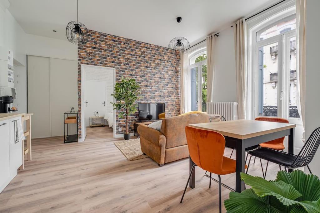 Grand Appartement «  City » Spacieux Et Moderne Сент-Этьен Экстерьер фото