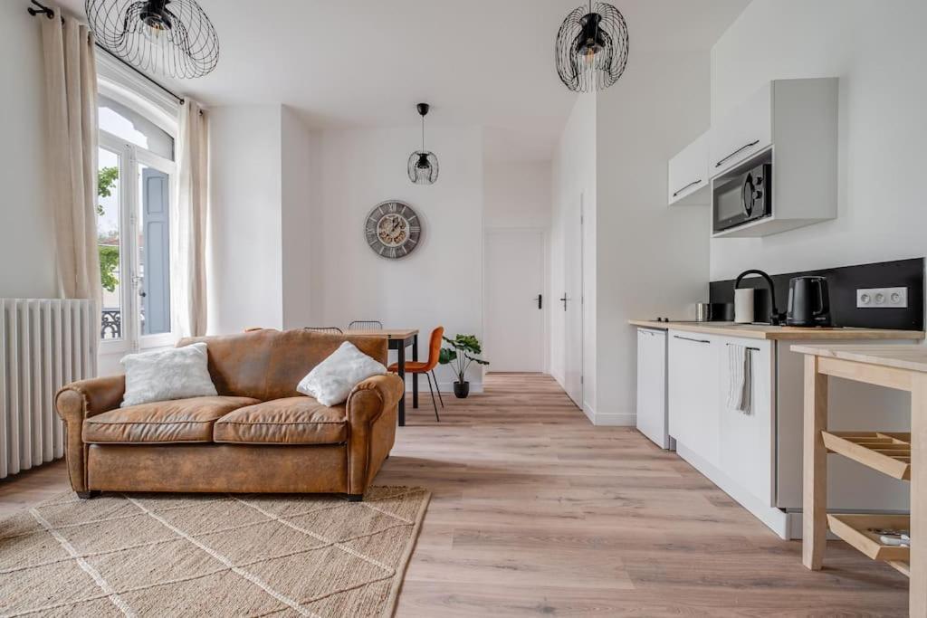 Grand Appartement «  City » Spacieux Et Moderne Сент-Этьен Экстерьер фото